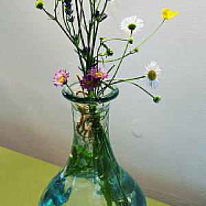 Rustic bud vase